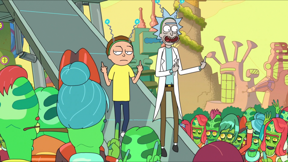 Rick and Morty. Peace among worlds