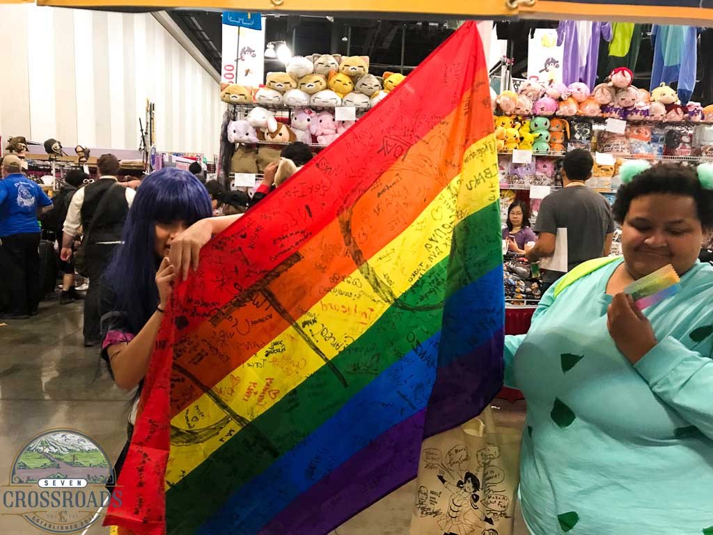Rainbow Flag at ALA
