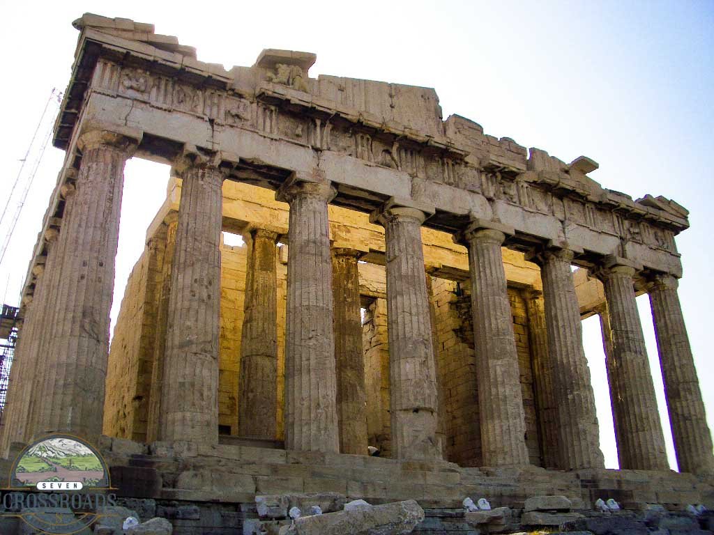 The parthenon in Athens
